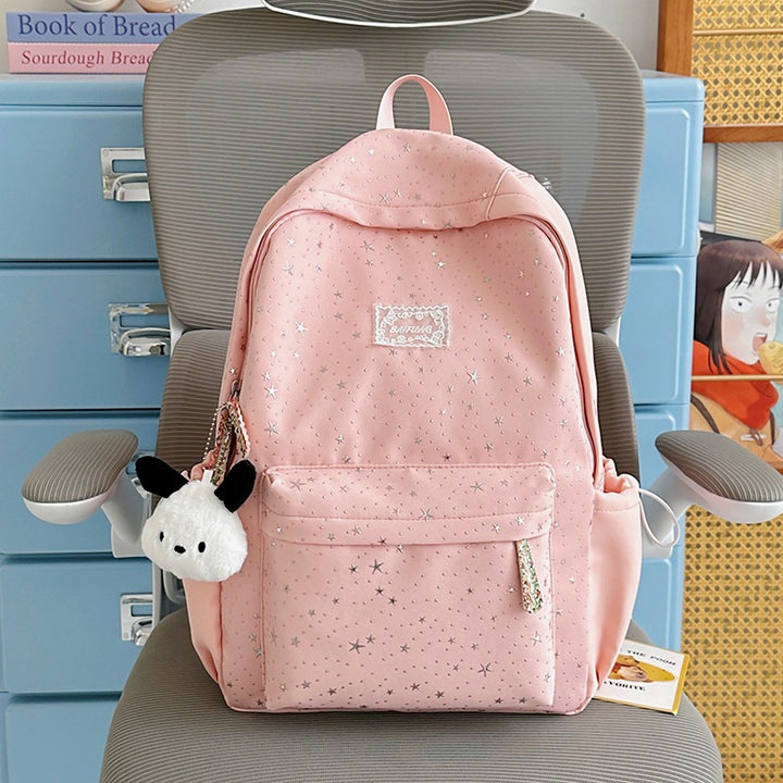 Starry-Themed Casual Backpack Bowlift