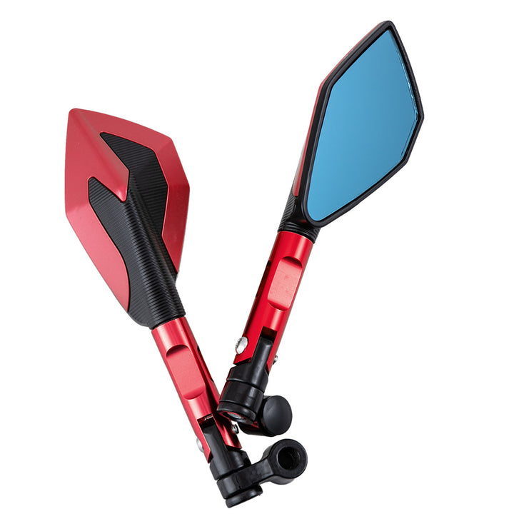 Adjustable Motorcycle Racing Mirrors with Rotating Joints