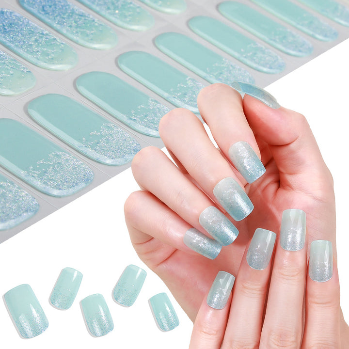 Glittery Nail Stickers
