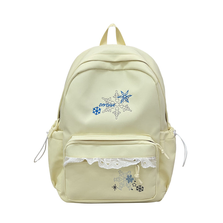 Stylish Embroidered Casual Backpack Bowlift