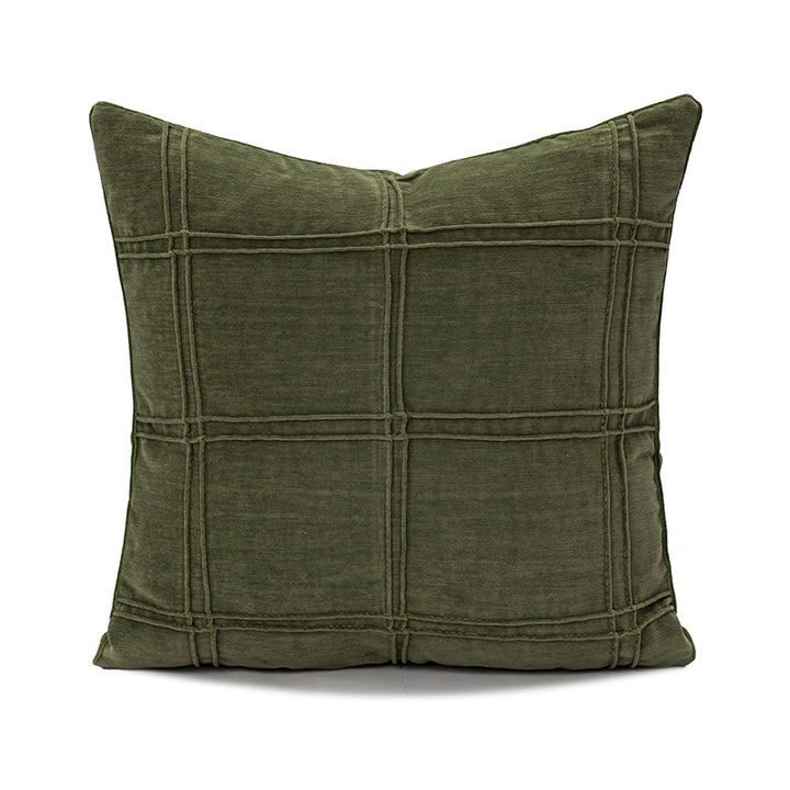 Decorative jacquard pillowcase with houndstooth pattern Bowlift