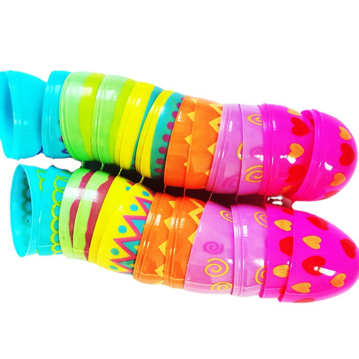 Colorful Decorative Plastic Easter Egg Set Bowlift