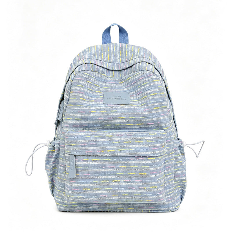 Trendy Textured Backpack Bowlift