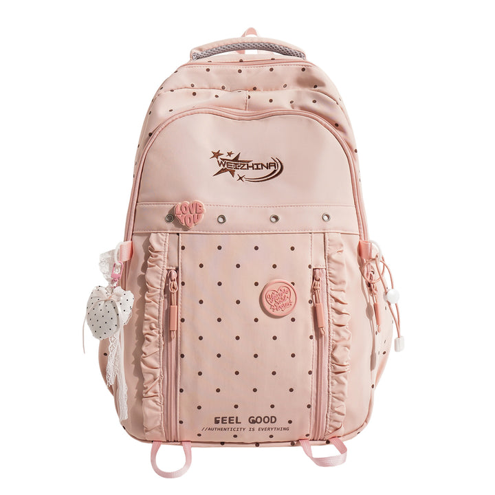 Stylish Dotted Backpack Bowlift