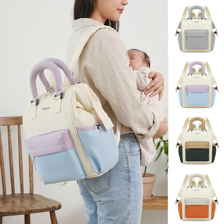 Multi-Functional Diaper and Travel Backpack Bowlift