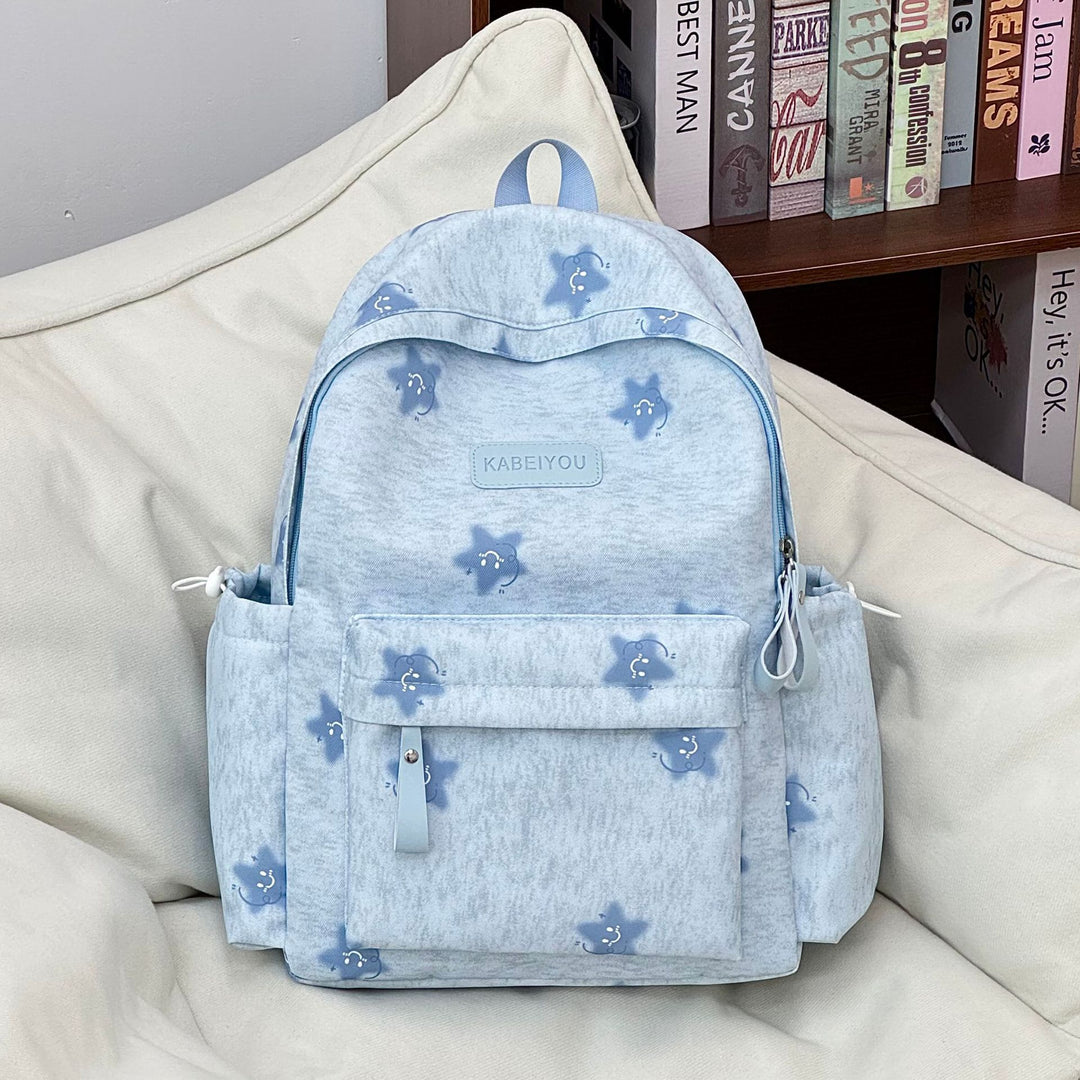 Printed Casual Backpack Bowlift