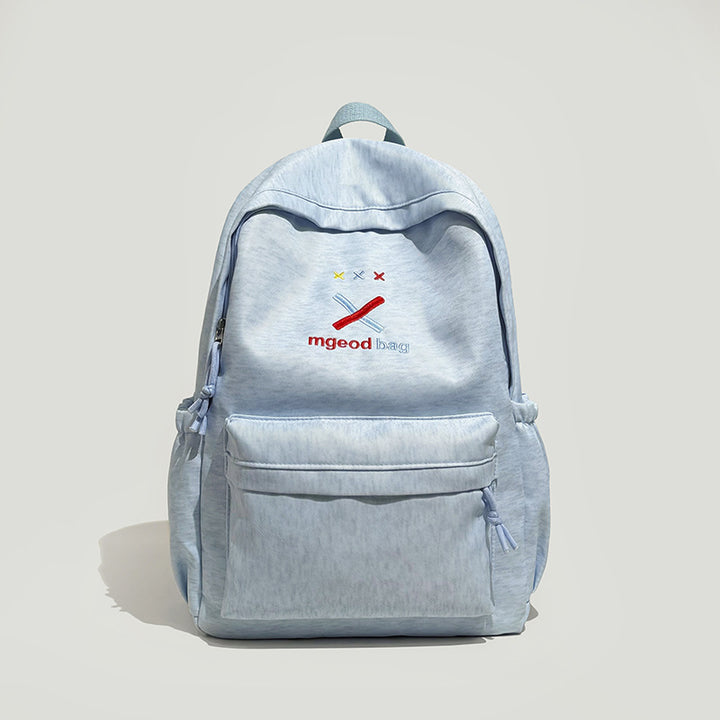 Versatile Multi-Functional Backpack with Embroidered Accents Bowlift