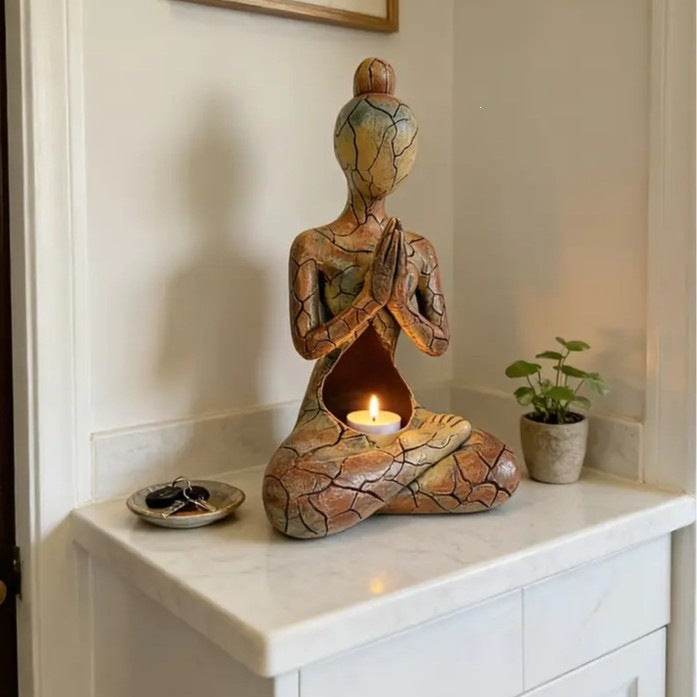 Decorative Meditation Figurine Bowlift