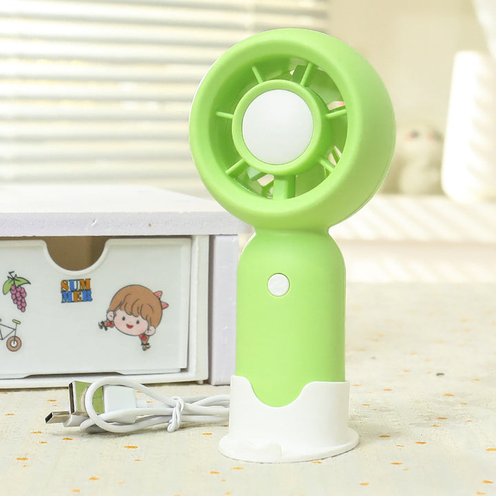 Women's portable handheld fan with USB connection Bowlift