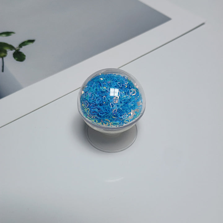 Glitter Heart-Shaped Phone Stand Bowlift