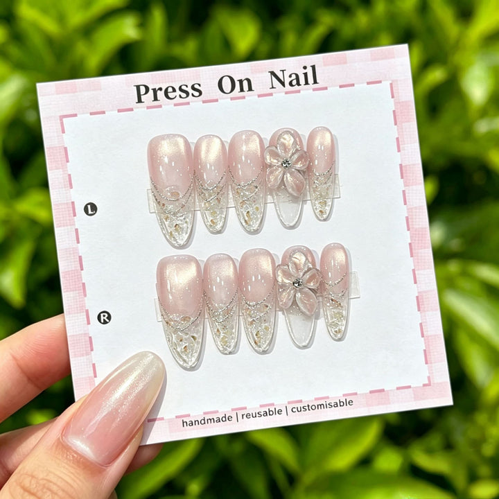 Customizable Ombre Press-On Nails