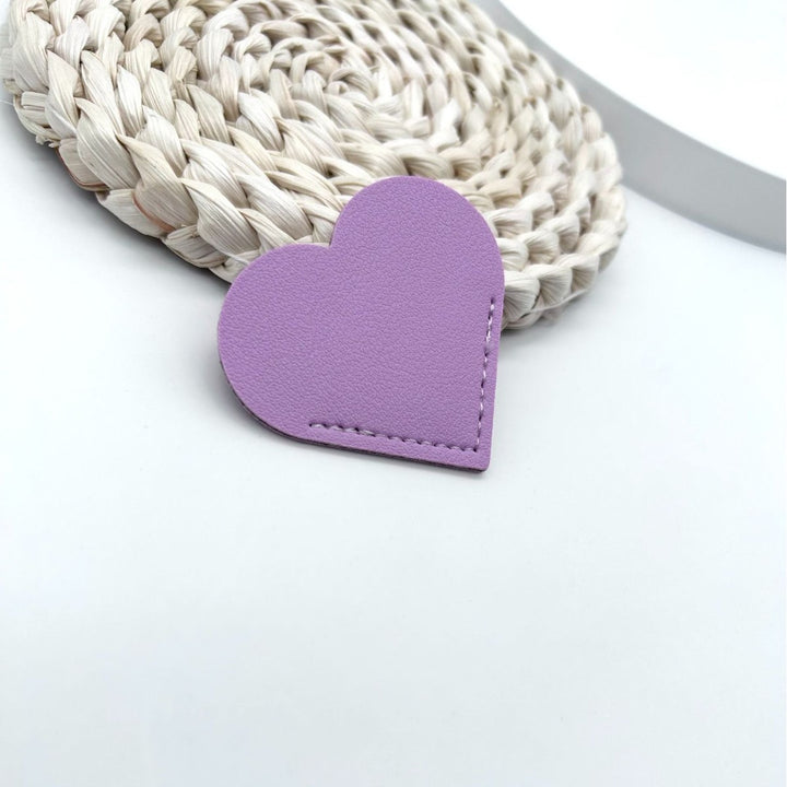 Heart-Shaped Leather Accessory Bowlift