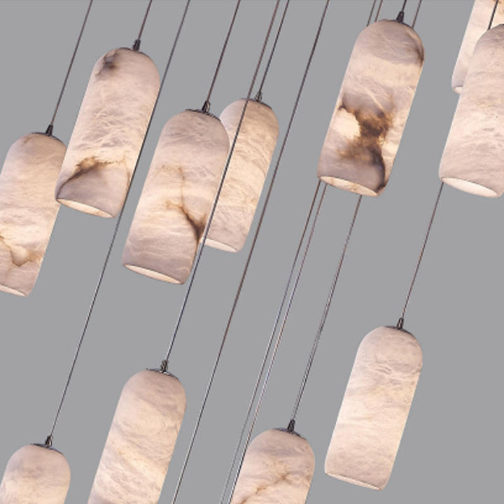 Multi-Layered Suspension Chandelier