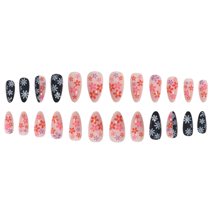Artistic Floral Stiletto Nail Art Set Bowlift