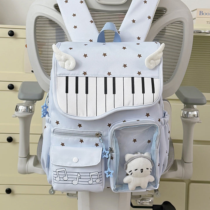Musical-Themed School Backpack Bowlift