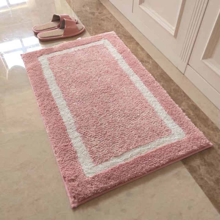 Soft Plush Oval Bath Rug Bowlift