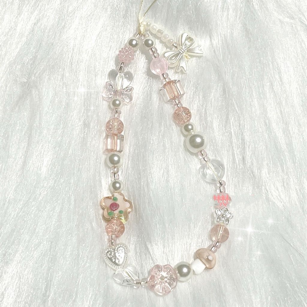 Decorative Beaded Charm Bracelet Bowlift 1790135766