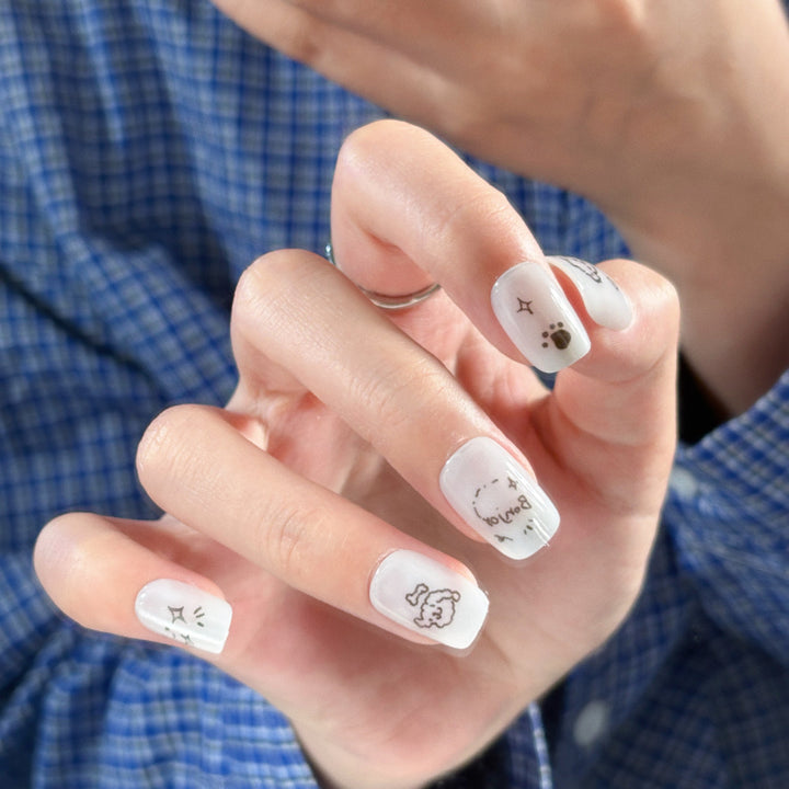 Artistic Stiletto Nail Art Enhancements