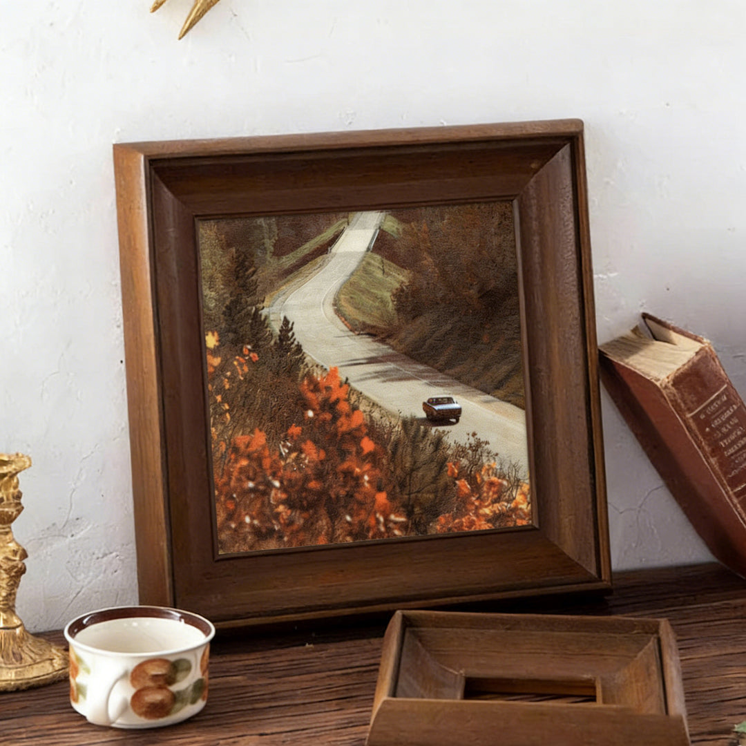Elegant Wooden Photo Display Frame