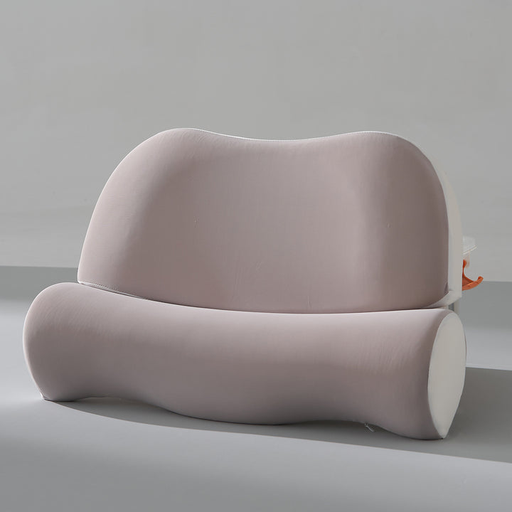 Contoured Orthopedic Knee Pillow with Memory Foam Support Bowlift