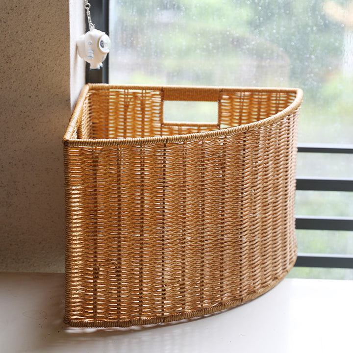 Woven Storage Basket for Toys, Blankets, or Laundry