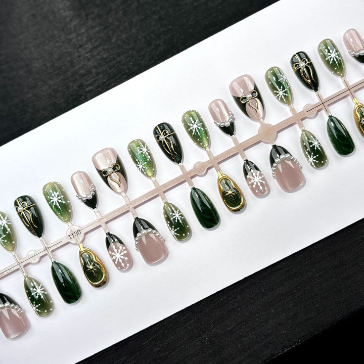 Artistic Press-On Nail Art Design Kit