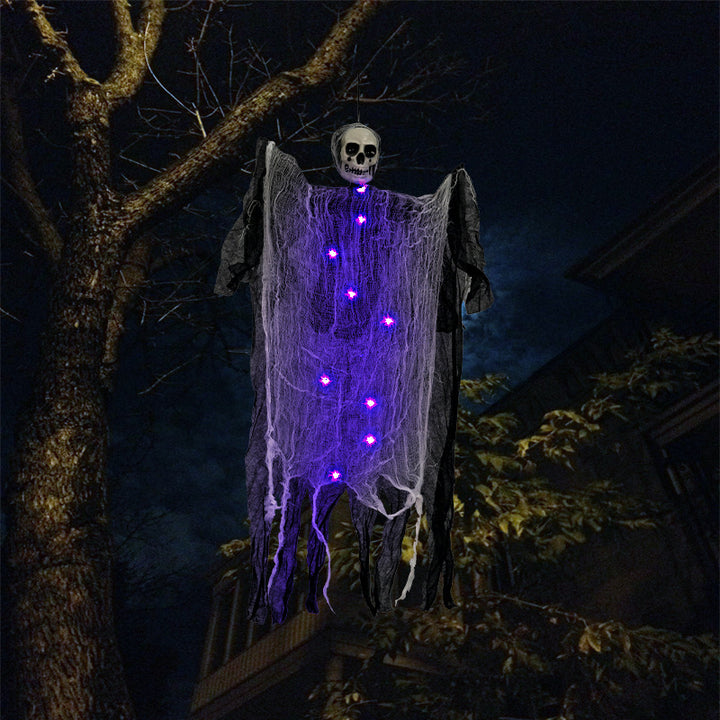 Hanging Skeleton Ghost Decoration Bowlift