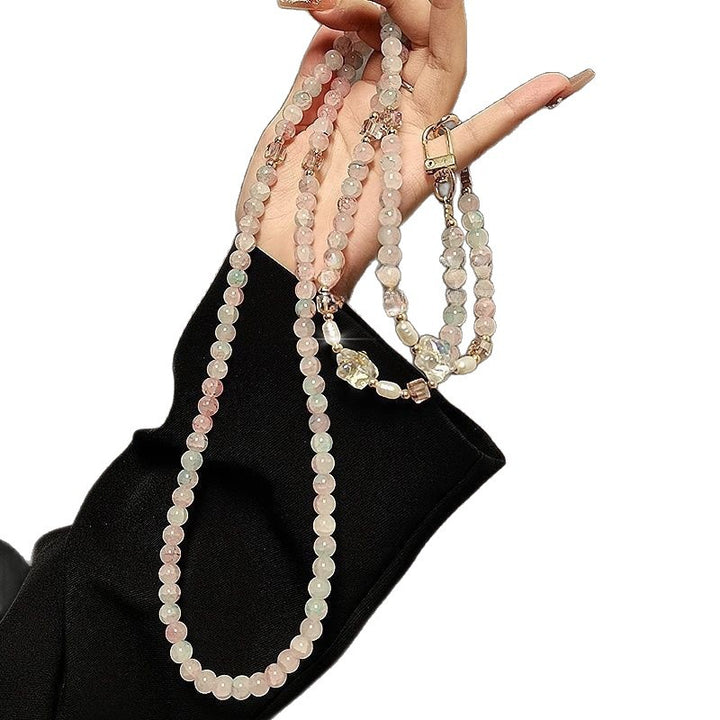 Elegant Beaded Eyewear Chain Bowlift