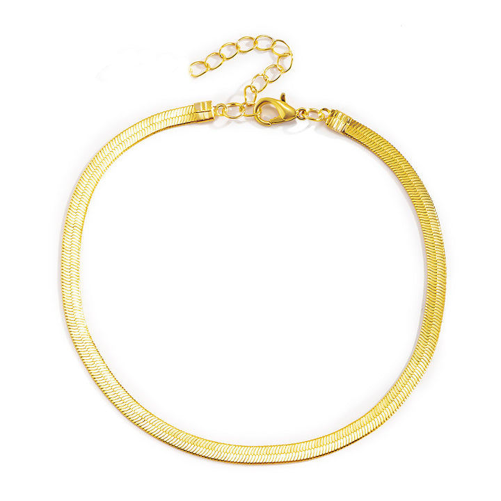 Sleek Adjustable Gold Hoops Necklace Bowlift
