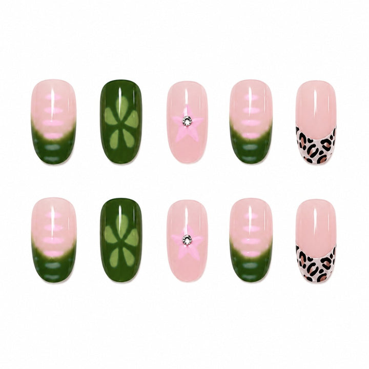 Artistic Press-On Nail Enhancements