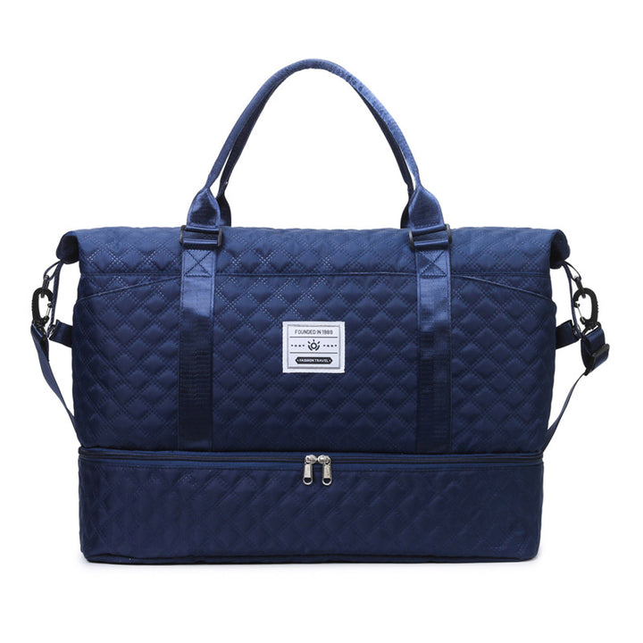 Quilted Travel Weekender Bag