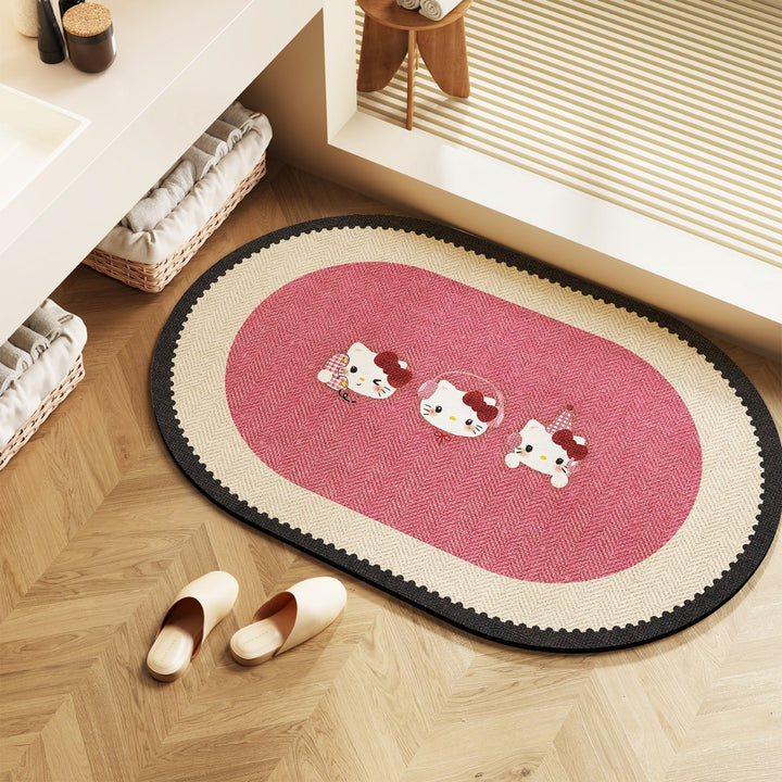Elegant Decorative Bathroom Mat for Home