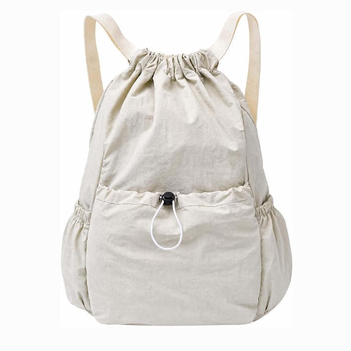 Casual Drawstring Backpack Bowlift