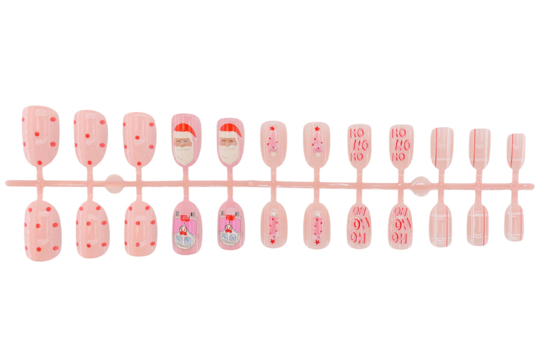 Creative Nail Art Set with Christmas Designs Bowlift