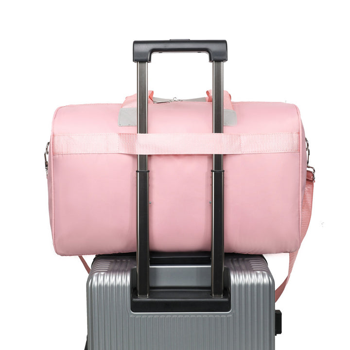 Quilted Travel Duffle Bag Bowlift