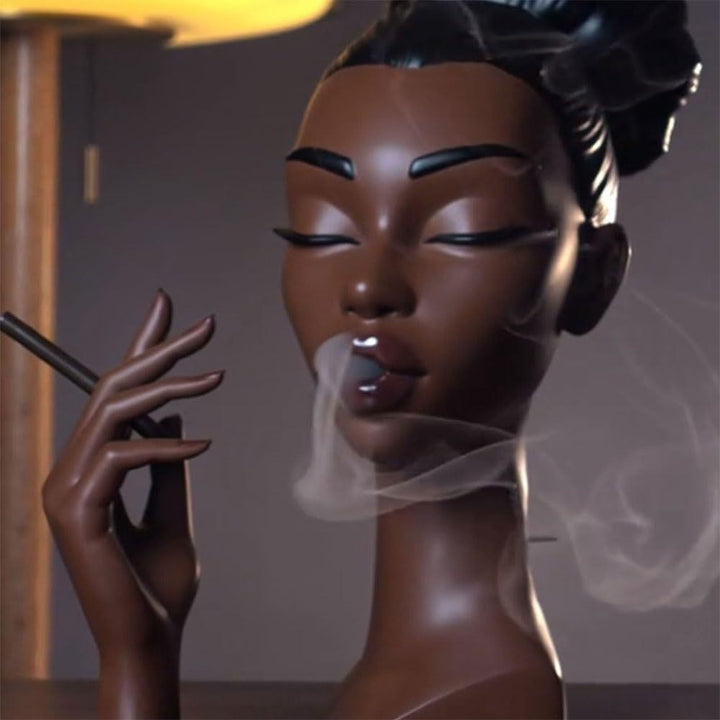 Women's Elegant Decorative Bust Sculpture