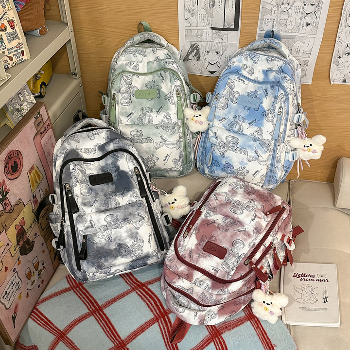 Spacious Character-Designed Backpack Bowlift