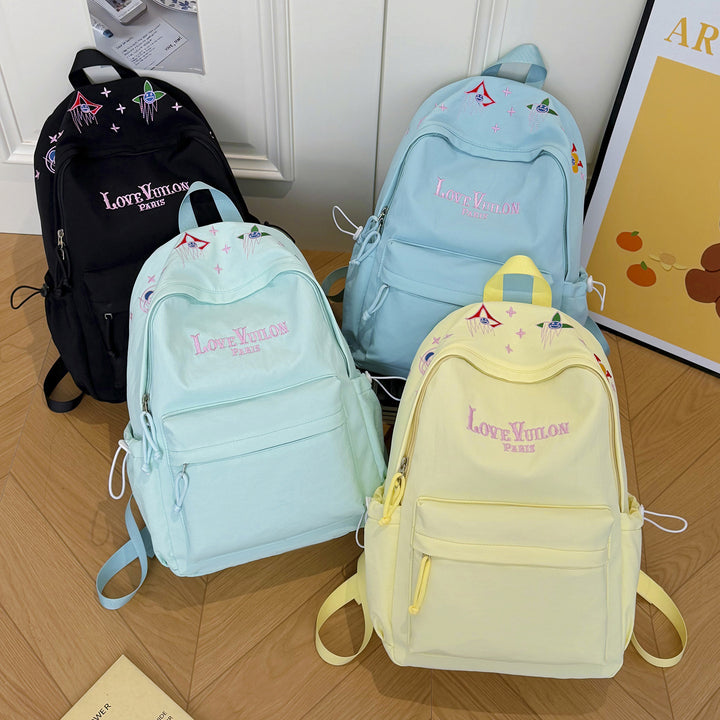 Trendy Graphic Print Backpack Bowlift 1791204877