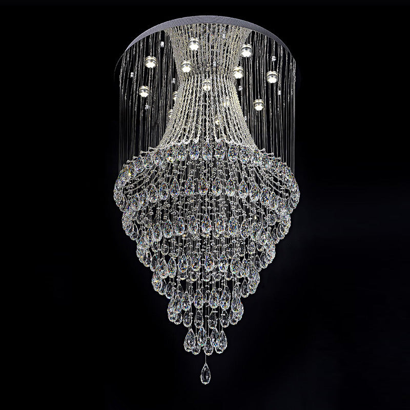 Crystal Cascading Chandelier