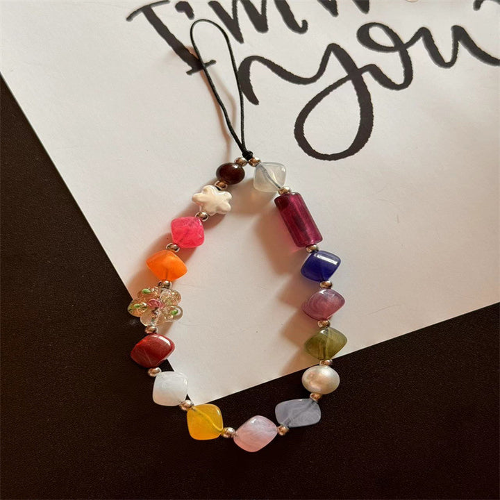 Handcrafted Beaded Phone Lanyard Bowlift