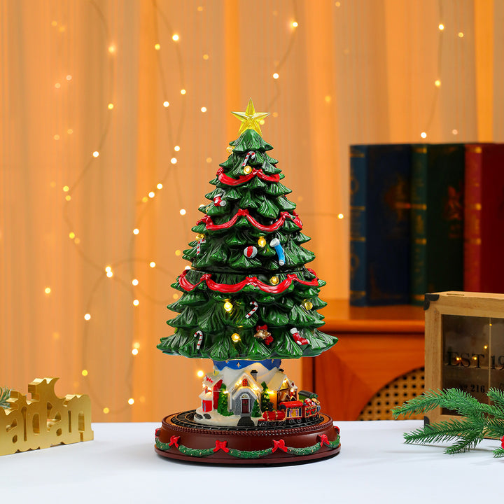 Decorative LED Christmas Tree Sculpture Bowlift