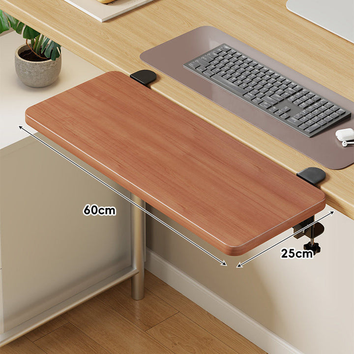 Extra-Wide Slim Under-Desk Slide-Out Keyboard and Mouse Platform