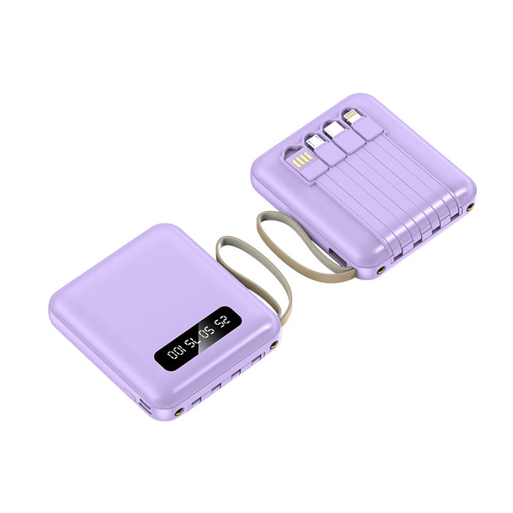 Compact power bank with integrated cable management Bowlift