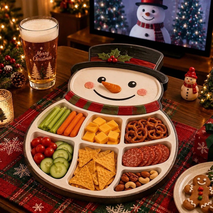 Christmas Tree Serving Platter Bowlift
