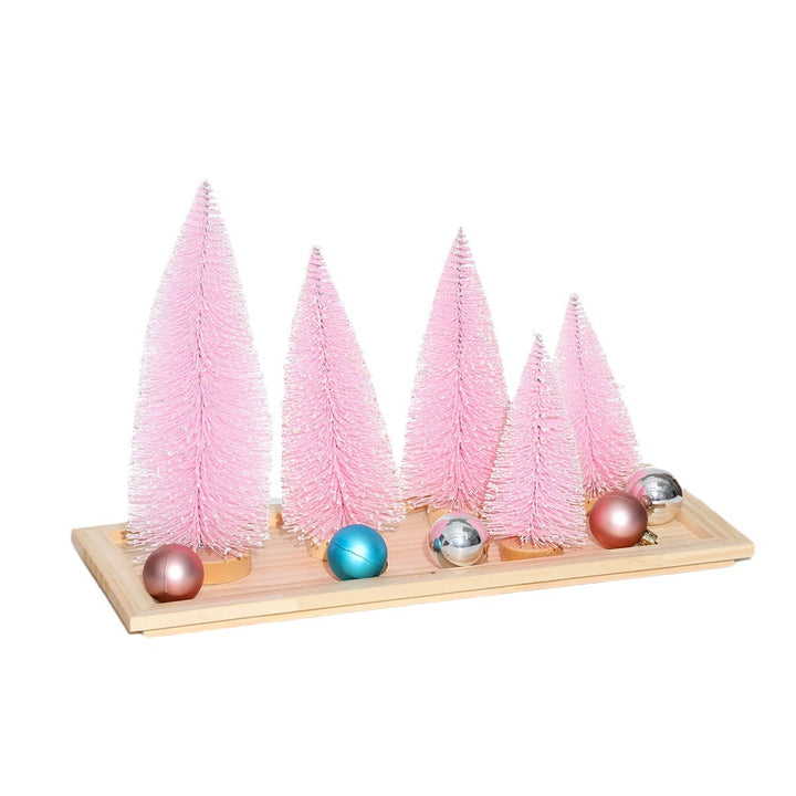 Decorative Miniature Christmas Tree Set Bowlift