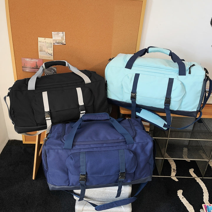 Multi-Compartment Travel Duffle Bag Bowlift