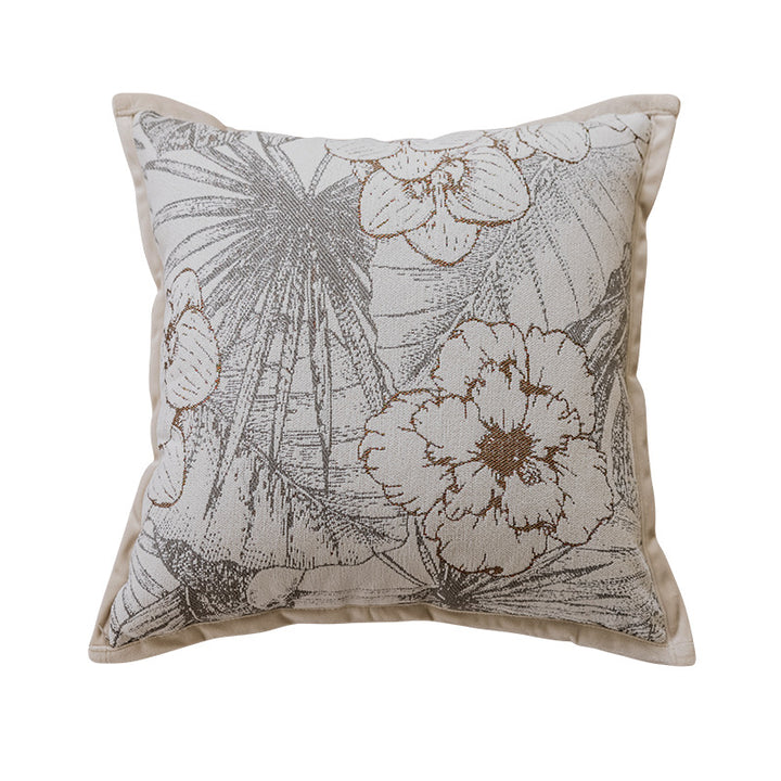 Plush decorative pillow