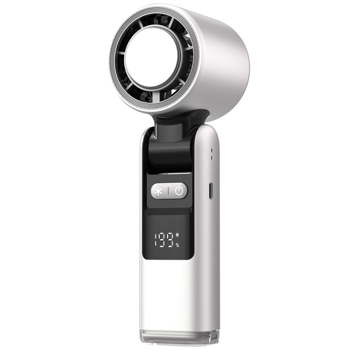 Unisex Rechargeable Smart Handheld Fan Bowlift