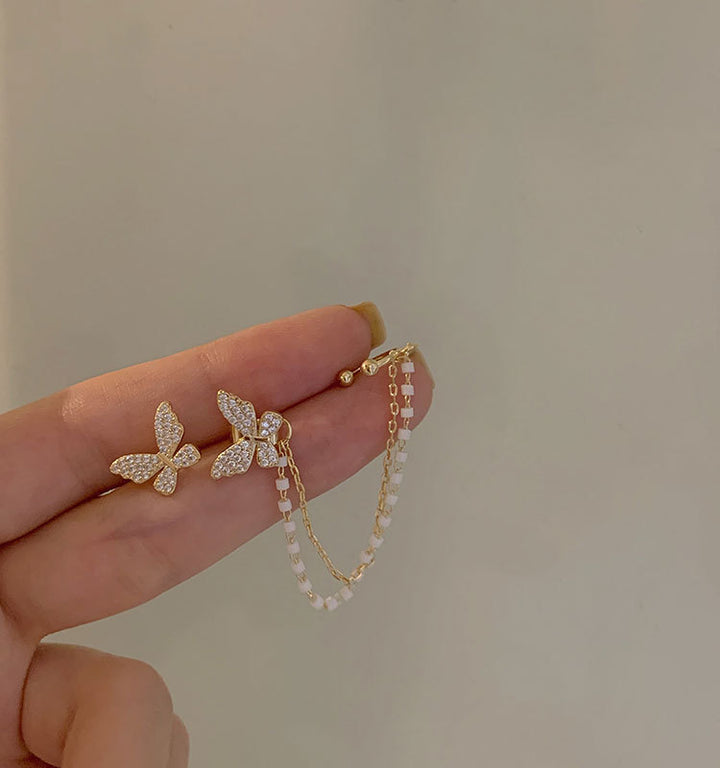 Elegant stud earrings Bowlift