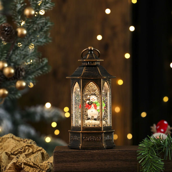 LED Decorative Christmas Village Lantern Bowlift